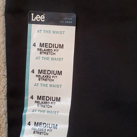 NWT Lee Straight Leg Relaxed Fit Pants - Picture 5 of 5